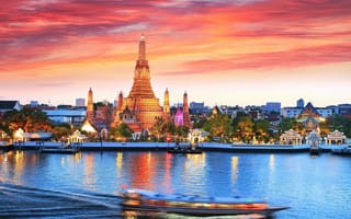 Картинка Тайланд, Bangkok, Бангкок, город, вода