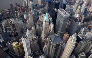 Картинка дома, Нью-Йорк, США, здания, высотки, панорама
