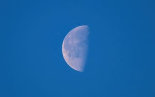 Картинка луна, небо, кратеры