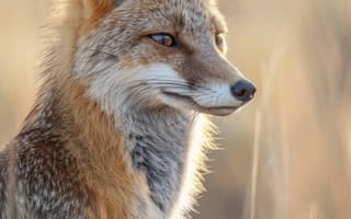 Картинка портрет рыжей лисы, дикая природа, животное крупным планом, природа, лиса в естественной среде обитания, животное на открытом воздухе, портреты млекопитающих, сцены дикой природы, ИИ искусство