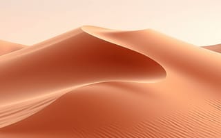 Картинка пустыня, абстракция песчаных дюн, песчаный фон, ИИ искусство