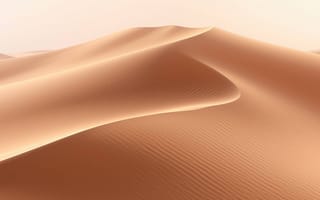 Картинка узор песчаных дюн, минималистская эстетика, волны пустыни, ритмический рисунок, скульптурная красота, мягкий градиент, пески времени, естественный, ИИ искусство