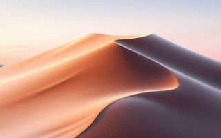Картинка узор песчаных дюн, минималистская эстетика, волны пустыни, ритмический рисунок, скульптурная красота, мягкий градиент, пески времени, естественный, ИИ искусство