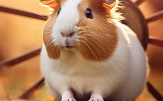 Картинка золотое сено, приятное поведение, деревенский шарм, уютная атмосфера, ИИ искусство