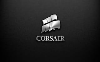 Картинка Corsair, IT, логотип, Black