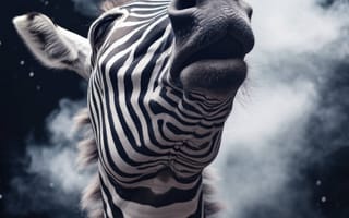 Картинка космическая связь, параллельное существование, пушистые белые, астральное мерцание, ИИ искусство