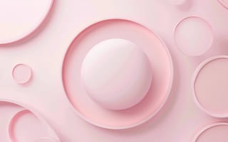 Картинка абстрактный водоворот, розовые тона, плавные кривые, элегантный, стиль бумаги, 3D рендеринг, мягкая цветовая палитра, абстрактный узор, креативный дизайн, ИИ искусство