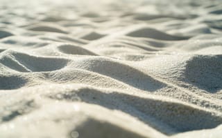 Картинка песок, текстура, пляж, рябь, белый песок, крупный план, дюны, естественный узор, отлично, прибрежный, макрос, абстрактный, природа, ИИ искусство