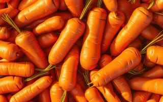 Картинка морковь, апельсин, свежий, органический, корнеплод, связка, производить, здоровый, яркий цвет, сырой, естественный, вегетарианец, рынок, еда, ИИ искусство