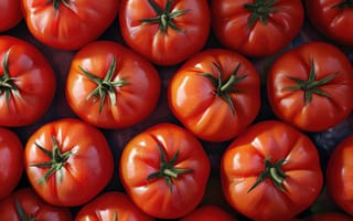 Картинка помидоры, спелый, свежий, красный, органический, производить, овощной, текстура, здоровый, еда, шаблон, рынок, естественный, ИИ искусство