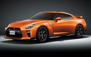 Картинка Nissan, оранжевый, ниссан, GT-R, R35