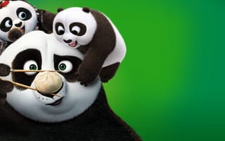 Картинка Kung Fu Panda 3, Panda, палочки, пельмешка, панда, movie, Кунг-фу Панда 3