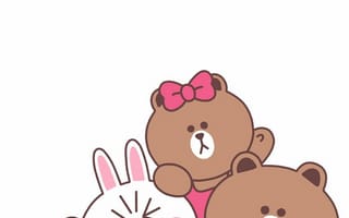 Картинка каваи, милый, Brown, нести, Cony, кролик, белый, животное, маленький, детеныш, цыпленок, курица, птица, крошечный, лягушка