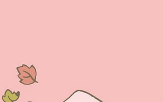 Картинка каваи, милый, Apeach, персик, фрукты, Kakao friends, маленький, крошечный, детеныш