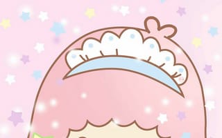 Картинка каваи, милый, Little twin star, Lala, ребенок, девочка, маленький, вкуснятина, еда, вкусные, напиток, коктейль