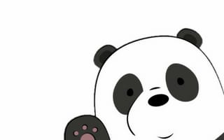 Картинка каваи, милый, Bare Bears, нести, Panda, детеныш, животное
