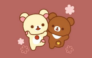 Картинка каваи, милый, Rilakkuma, нести, маленький, крошечный, детеныш