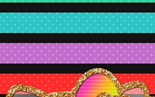 Картинка каваи, милый, Hello Kitty, котенок, Кот, маленький, розовый, лук, одеваться, животное
