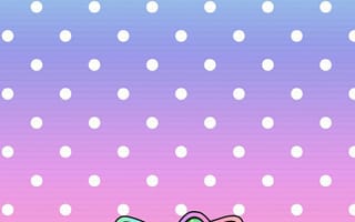 Картинка каваи, милый, Hello Kitty, котенок, Кот, маленький, розовый, лук, одеваться, животное