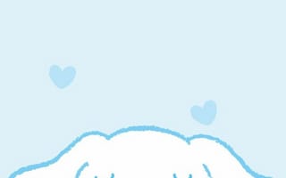 Картинка каваи, милый, Cinnamoroll, щенок, собака, белый, маленький, животное