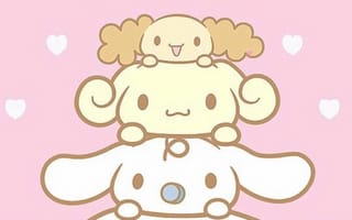 Картинка каваи, милый, Cinnamoroll, щенок, собака, белый, маленький, животное