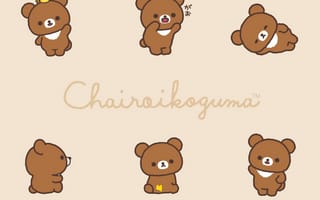 Картинка каваи, милый, Rilakkuma, нести, маленький, крошечный, детеныш