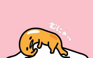 Картинка каваи, милый, Gudetama, яйцо, желток, ленивое яйцо, еда