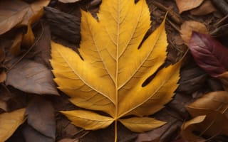 Картинка осень, осенние, время года, сезоны, сезонные, лист, листья, листва