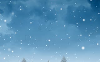 Картинка зима, зимние, время года, сезоны, сезонные, лес, деревья, дерево, природа, снег, иней, изморозь, белый, пейзаж