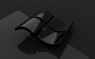 Картинка обои, черный, гладкий, минимализм, технологии, дизайн, графика