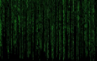 Картинка матрица, код, зеленый, цифры, технологии, фон, абстракция, графика