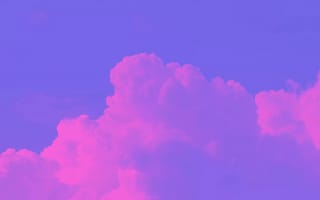 Картинка облака, небо, пейзаж, цвета, природа, графика, фон