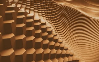 Картинка абстракция, текстура, геометрия, фоны, 3D, дизайн, цвет