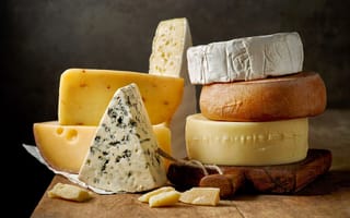 Картинка сыр, еда, натуральные продукты, доска, декор, кулинария, фотография