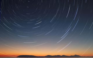 Картинка звезды, небо, пейзаж, ночь, астрономия, обои, природа