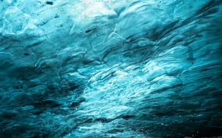 Картинка ледник, вода, природа, синий, пейзаж, подводный, текстура