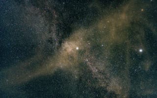 Картинка космос, галактика, звезды, небо, астрономия, млечный путь, вселенная