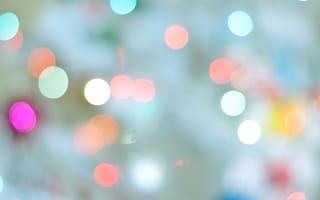 Картинка размытость, огни, цвета, фон, декор, свет, абстракция