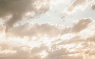 Картинка небо, облака, пейзаж, природа, свет, атмосфера, закат