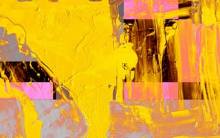 Картинка абстракция, желтый, арт, графика, цвет, текстура, современный