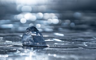 Картинка лед, прозрачный, свет, фотография, природа, зима, текстура