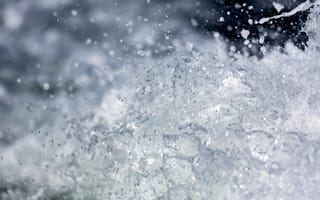 Картинка вода, волны, брызги, природа, океан, море, фото