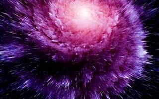 Картинка галактика, космос, звезды, вселенная, небо, фантазия, обои