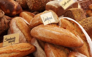 Картинка хлеб, выпечка, продукты, еда, пекарня, натуральный, ароматный