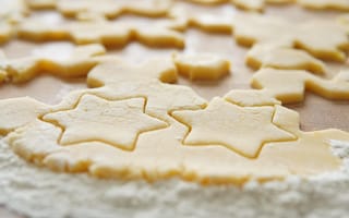 Картинка печенье, тесто, звезды, выпечка, кулинария, десерт, рецепт