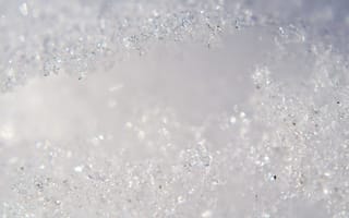 Картинка снег, зима, лед, природа, холод, кристаллы, фотография