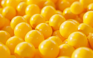 Картинка шары, жёлтый, фоновое, обои, цвет, гладкий, декор