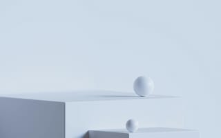 Картинка минимализм, абстракция, белый, геометрия, дизайн, обои, современный