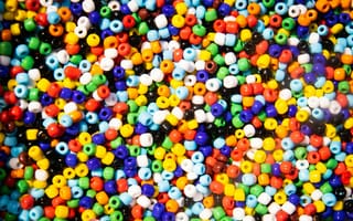 Картинка бусины, цветные, декор, арт, творчество, материалы, фон