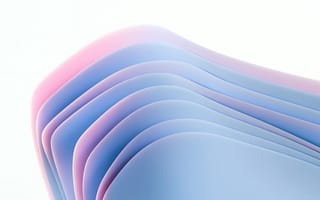 Картинка абстракция, градиент, цвет, фоны, минимализм, дизайн, мягкие линии